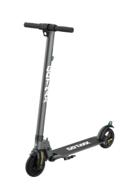 GOTRAX G2Plus Foldable Electric Scooter for Adult Teens Age of 8+ with 6" Tires, 200W 12mph, Gray